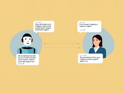Posibilidad de tomar el control de la conversación con el ChatBot en cualquier momento